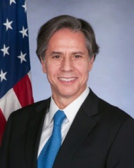 US Secretary of State Antony J. Blinken