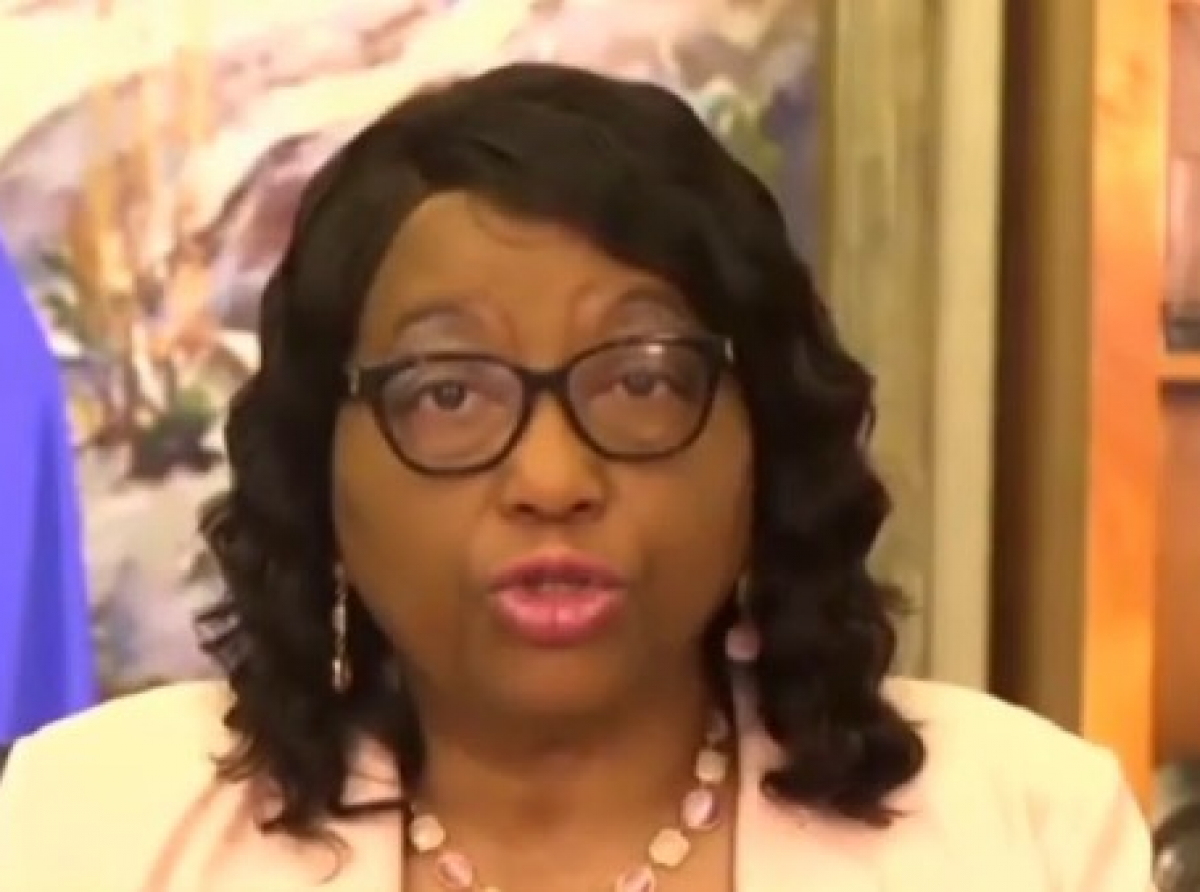 PAHO director Dr. Carissa Etienne