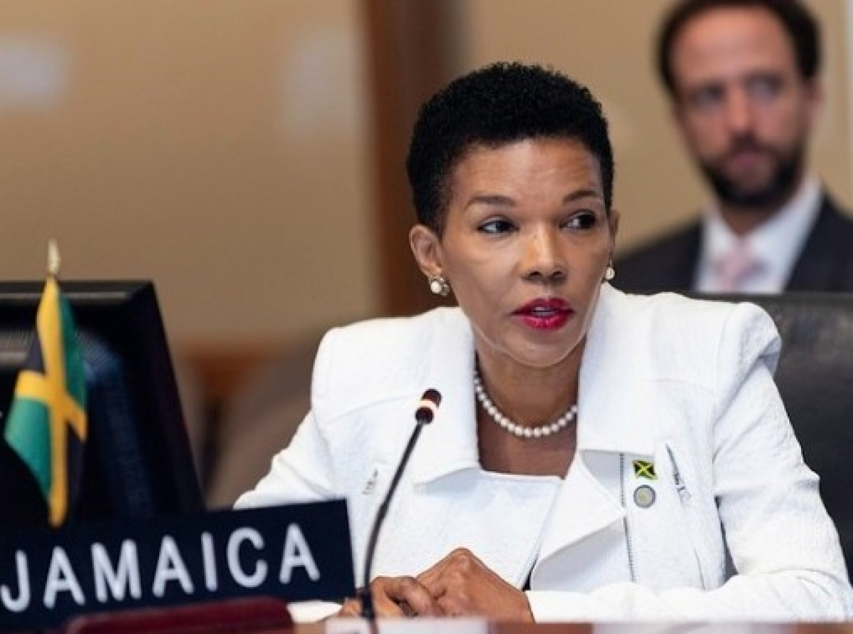 Audrey Marks, Jamaica’s Ambassador to the United States Audrey Marks (PHOTO  CREDIT  DERRICK SCOTT.)