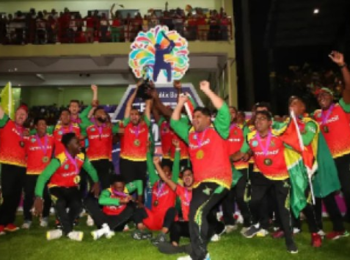 Guyana Amazon Warriors Crush Trinbago Knight Riders to Win First Caribbean Premier League Title