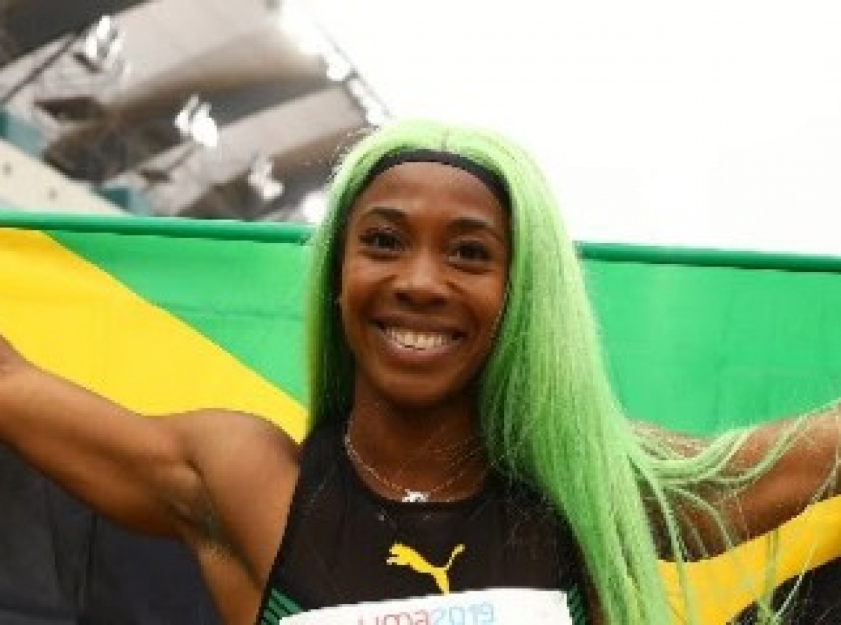 Shelly-Ann Fraser-Pryce.