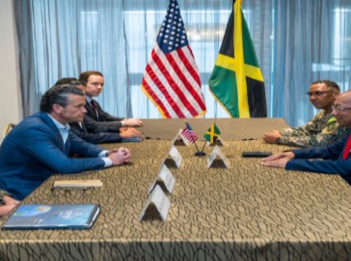 Jamaica and the United States Sign Status of Forces Agreement