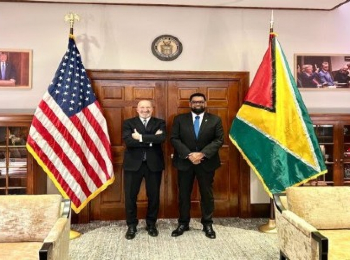Guyana Holds Discussions With US on Expanding American Investment in the Country