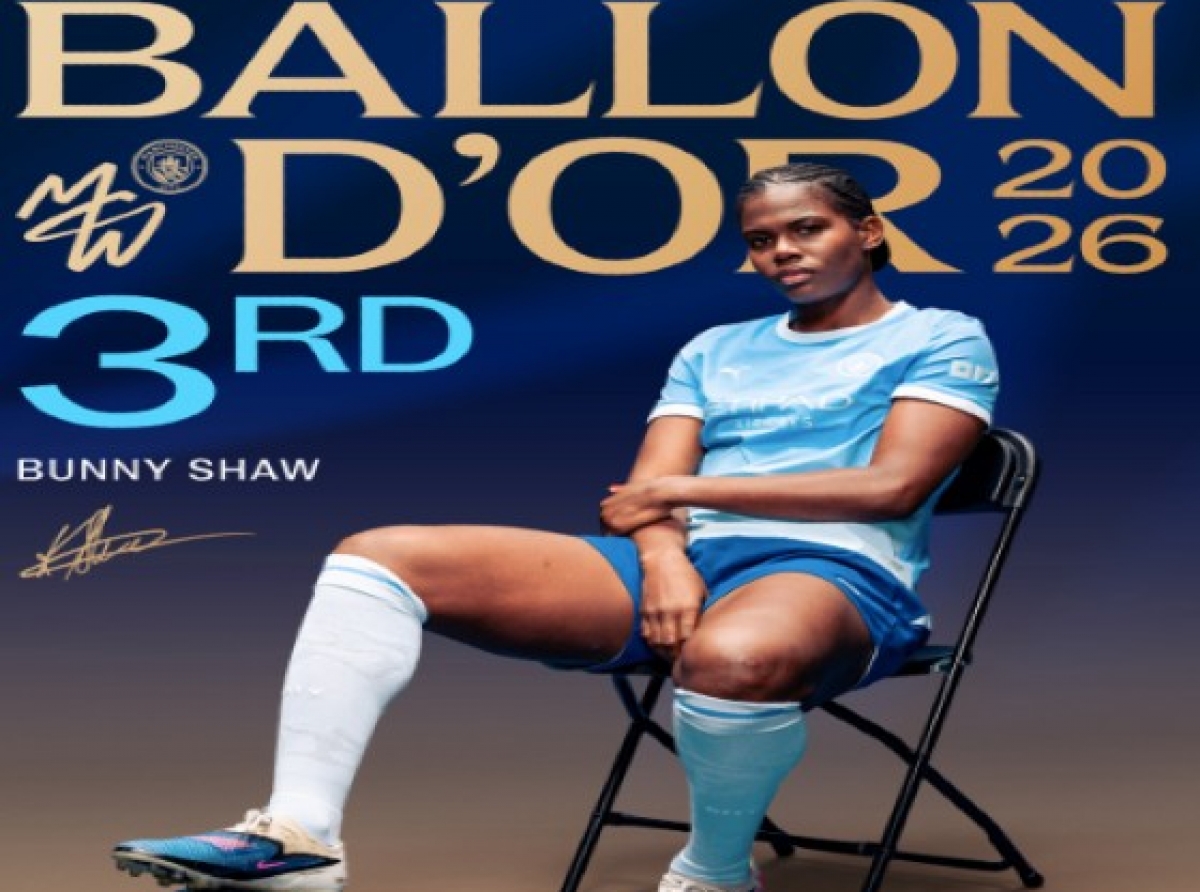 Jamaican superstar Khadija “Bunny” Shaw (CMC Photo)