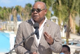 Tourism Minister Edmund Bartlett