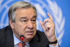 UN Secretary General António Guterres