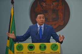 Prime Minister Andrew Holness (Photo: Yhomo Hutchinson, JIS)