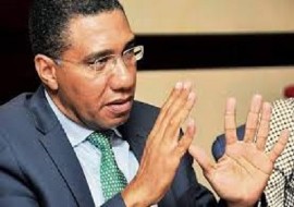 Prime Minister Andrew Holness
