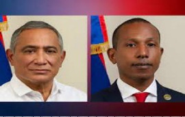 Prime Minister John Briceno (Left) and Opposition Leader Shyne Barrow (File Photo)