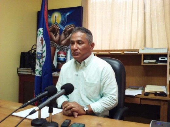 Prime Minister John Briceno