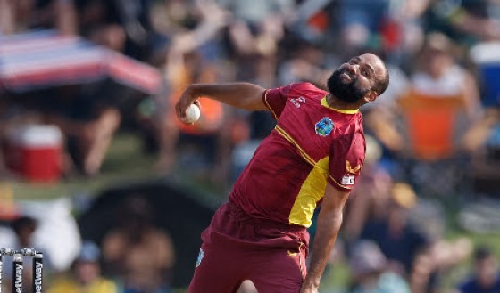 Leg-spinner Yannic Cariah … claimed a four-wicket haul. (file photo)