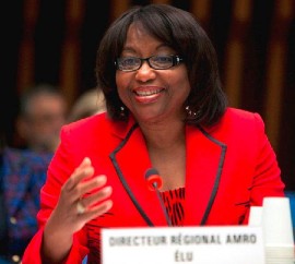 PAHO Director Dr. Carissa Etienne