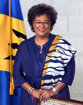 Barbados Prime Minister Mia Mottley