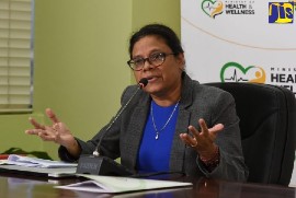 Dr. Jacquiline Bisasor-McKenzie (JIS photo)