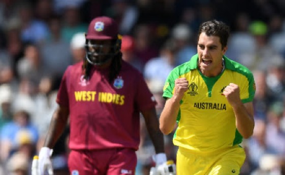 Fast bowler Pat Cummins (right) will miss the tour of West Indies.