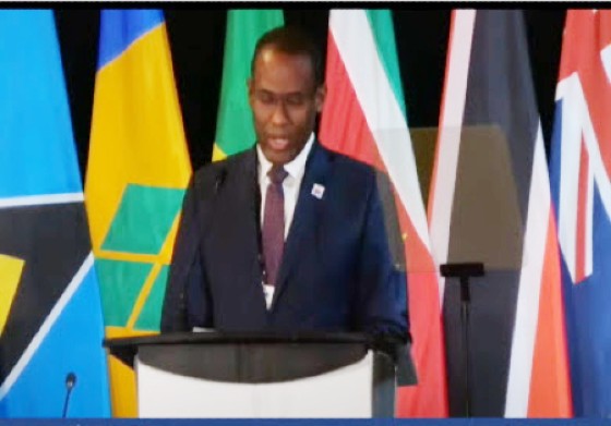 Jamaica’s Finance and Public Service Minister, Dr. Nigel Clarke, (CDB Photo)