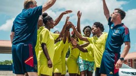 Future Goals is one-of-a-kind initiative that builds on youngsters' love of the game of football while teaching life skills and empowering participants to take care of their environment.