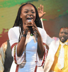 2019 Jamaica Gospel Song Winner, Joanna Walker performs her winning song, Tastee and Seeat the Competition’s Grand Final, which was a part of the Jamaica 57 Independence Festival Celebrations.