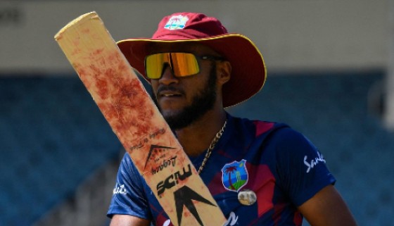 West Indies captain Kraigg Brathwaite.