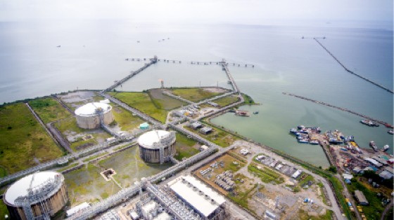 Atlantic LNG in Point Fortin, Trinidad and Tobago. (photo via Atlantic LNG)