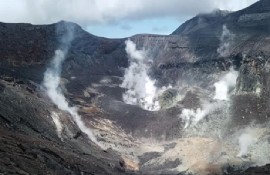 La Soufriere volcano (CMC Photo)