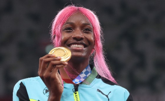 Bahamian Shaunae Miller-Uibo.