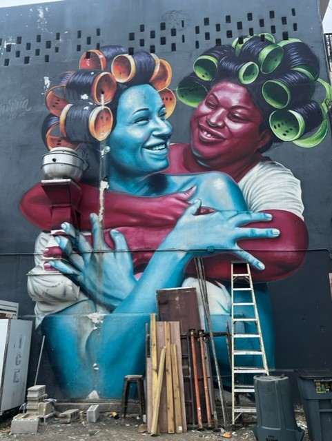 Mural in El Gandul PR