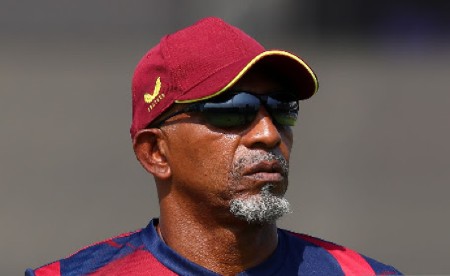 West Indies head coach Phil Simmons.