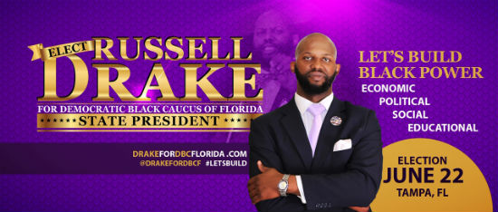 Russell Drake Flyer DBCF President