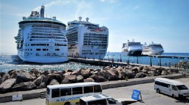 Ships docked in Port Zante.