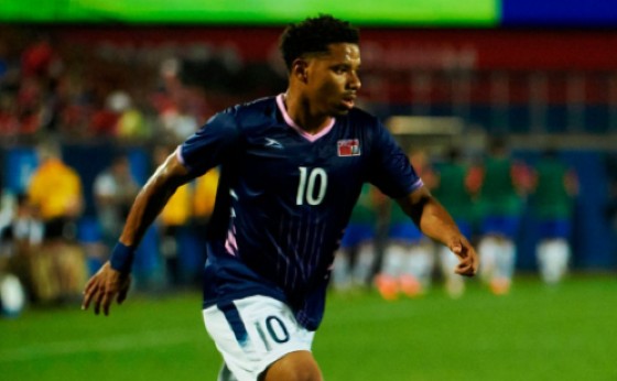 Bermuda’s United States-based winger Zeiko Lewis.