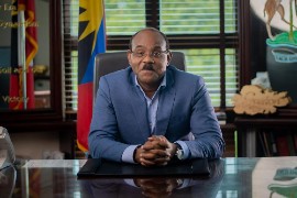 Prime Minister Gaston Browne (file photo)