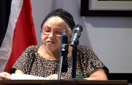 Assistant Secretary-General, Human and Social Development at the Guyana-based Caribbean Community (CARICOM) Secretariat, Alison Drayton (CMC Photo)