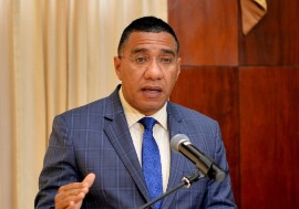 Prime Minister Andrew Holness