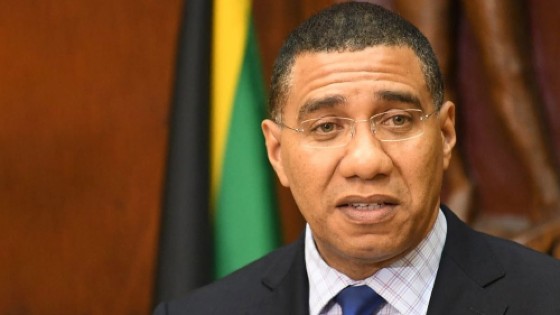 Prime Minister Andrew Holness