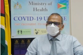 Health Minister Dr. Frank Anthony