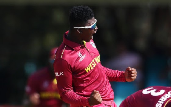 Left-arm spinner Ashmead Nedd. (file photo)