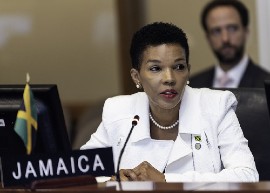 Jamaica’s Ambassador to the United States, Her Excellency Audrey P. Marks. (Photo by Derrick Scott)
