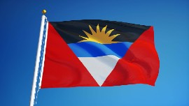 Flag of Antigua and Barbuda © railway fx/Shutterstock.com