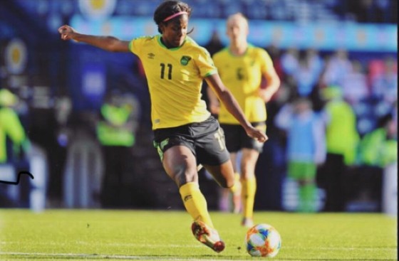 Khadija Shaw scored a hat-trick for Jamaica against Antigua and Barbuda over the weekend. Busby was full of praise for Shaw after her recent performance.