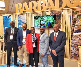 Team Barbados at Routes Americas in Chicago last year