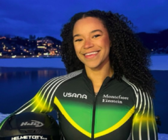 Mica Moore will race onto the Olympic stage next month wearing the colours of Jamaica. Photo: Mica Moore Instagram