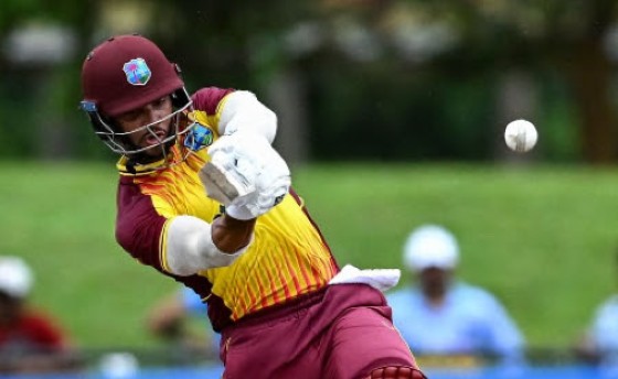 Brandon King led the West Indies assault with a top score of 63.