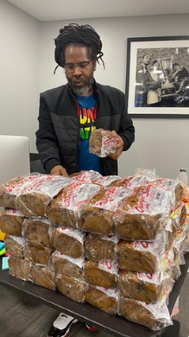Garfield "Chin" Bourne, founder and CEO of Sound Chat Radio, is teaming up with JN Bank and VP Records for 4th Annual Bread & Bun Giveaway.