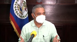 Prime Minister John Briceno