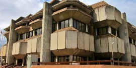 Judiciary building in Trinidad and Tobago