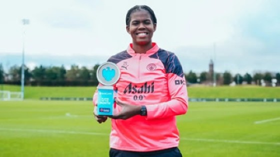 Khadijah ‘Bunny’ Shaw was named the PFA’s Women’s Player of the Year.
