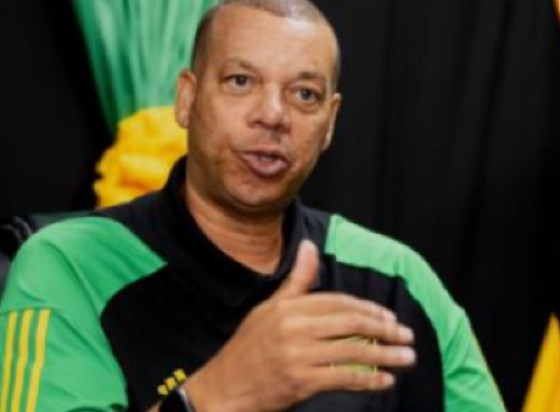 Reggae Girlz head coach, Hubert Busby Jr
