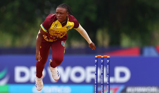 Jahzara Claxton grabbed two wickets to help West Indies Women defeat Zimbabwe Women in the opening T20I