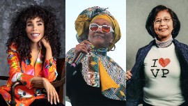 Cedella Marley, Marcia Griffiths and Patricia “Miss Pat” Chin will be presented with Lifetime Achievement Awards at the February 10, 2024 Island SPACE Reggae Genealogy concert.